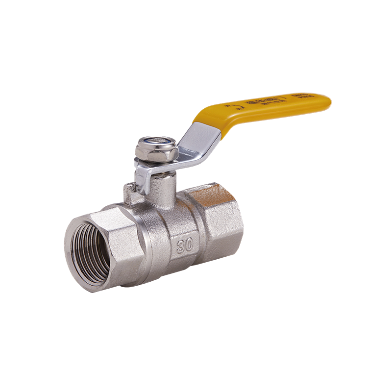شیر توپی فولادی فورج شده YH-2210 با دسته بلند (F/F)