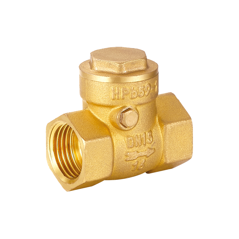 شیر چک افقی برنجی YH-402