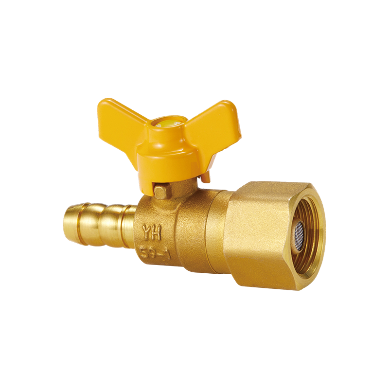شیر قطع کننده جریان اضافی برنجی YH-216A (اتصال F/Hose)